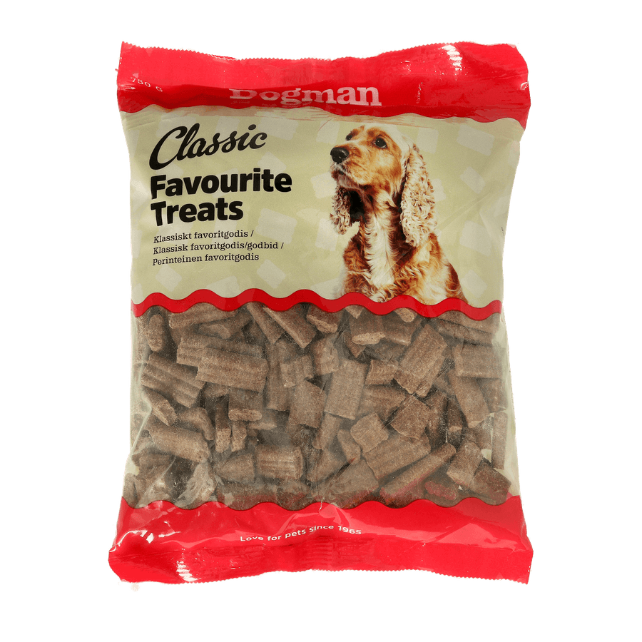 Favoritgodis Hundgodis Storpack 750 g