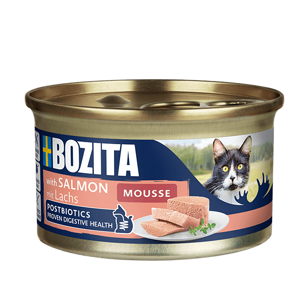 Mousse med lax 85 g – mjukt och välsmakande våtfoder med lax för husdjur
