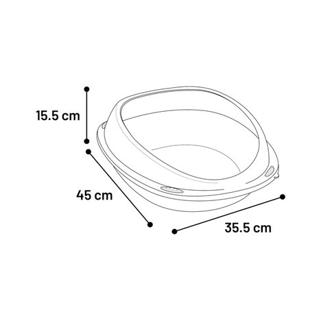 Jota – Öppen Kattlåda 45 cm