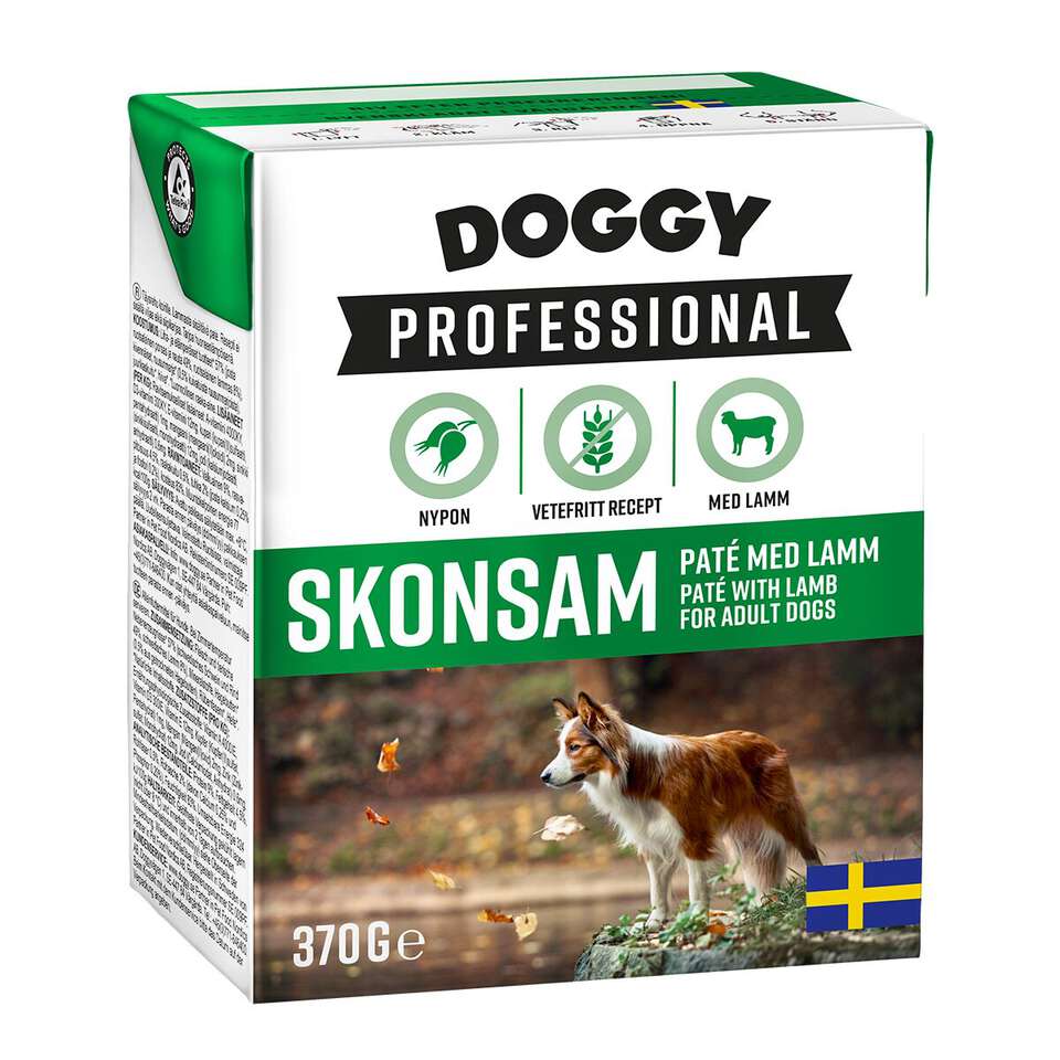 Våtfoder Professional Skonsam Lamm 370 g