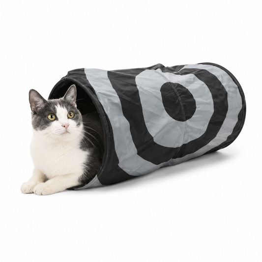 Prasslande Kattunnel i Nylon