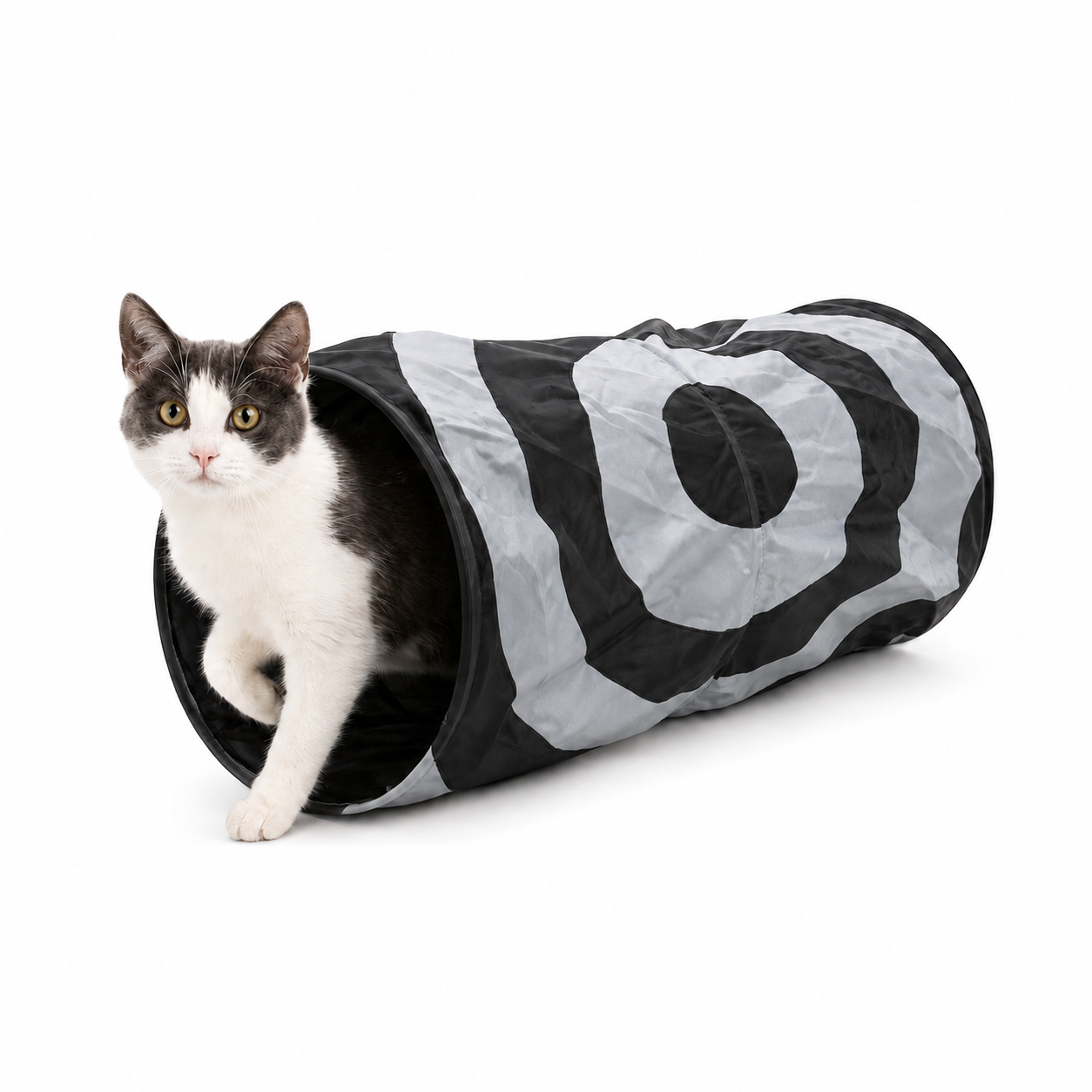 Prasslande Kattunnel i Nylon