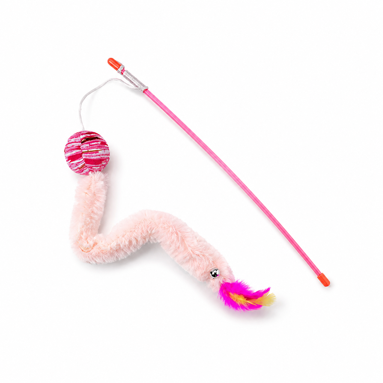 Kattspö Fuzzy – Rosa