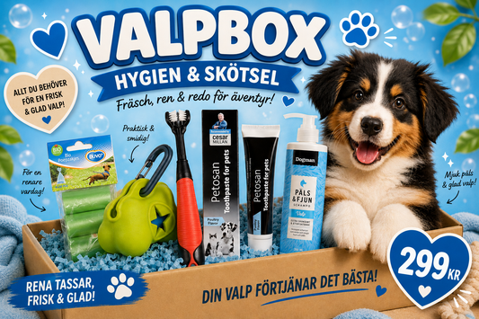 Valpbox: Hygien & Skötsel