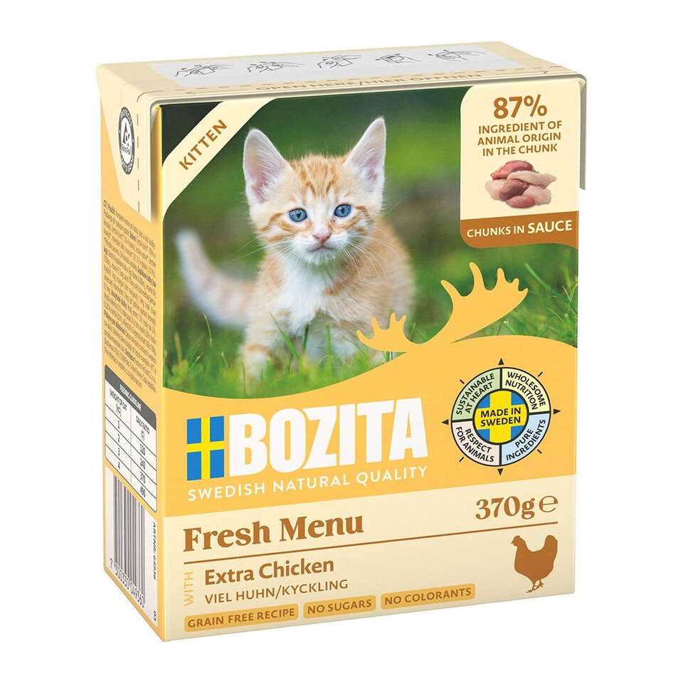 Våtfoder Kitten Chunks in Jelly Kyckling 370 g
