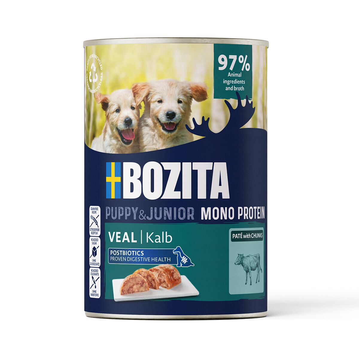 Paté Puppy Veal 400 g – len och smakrik valppaté med kalvkött för valpar