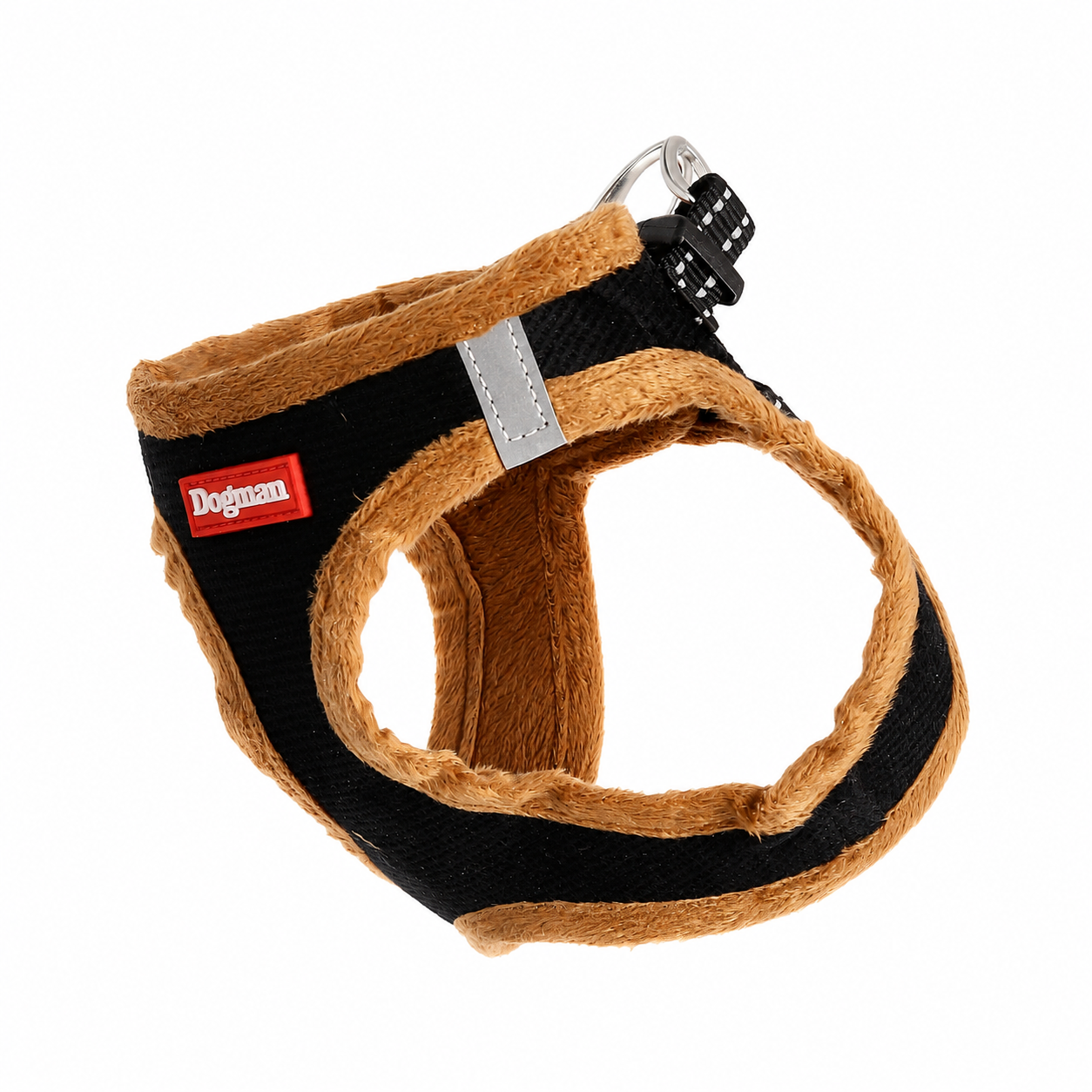 Mjuk step-in plush hundsele i storlek XXXS för små hundar och valpar